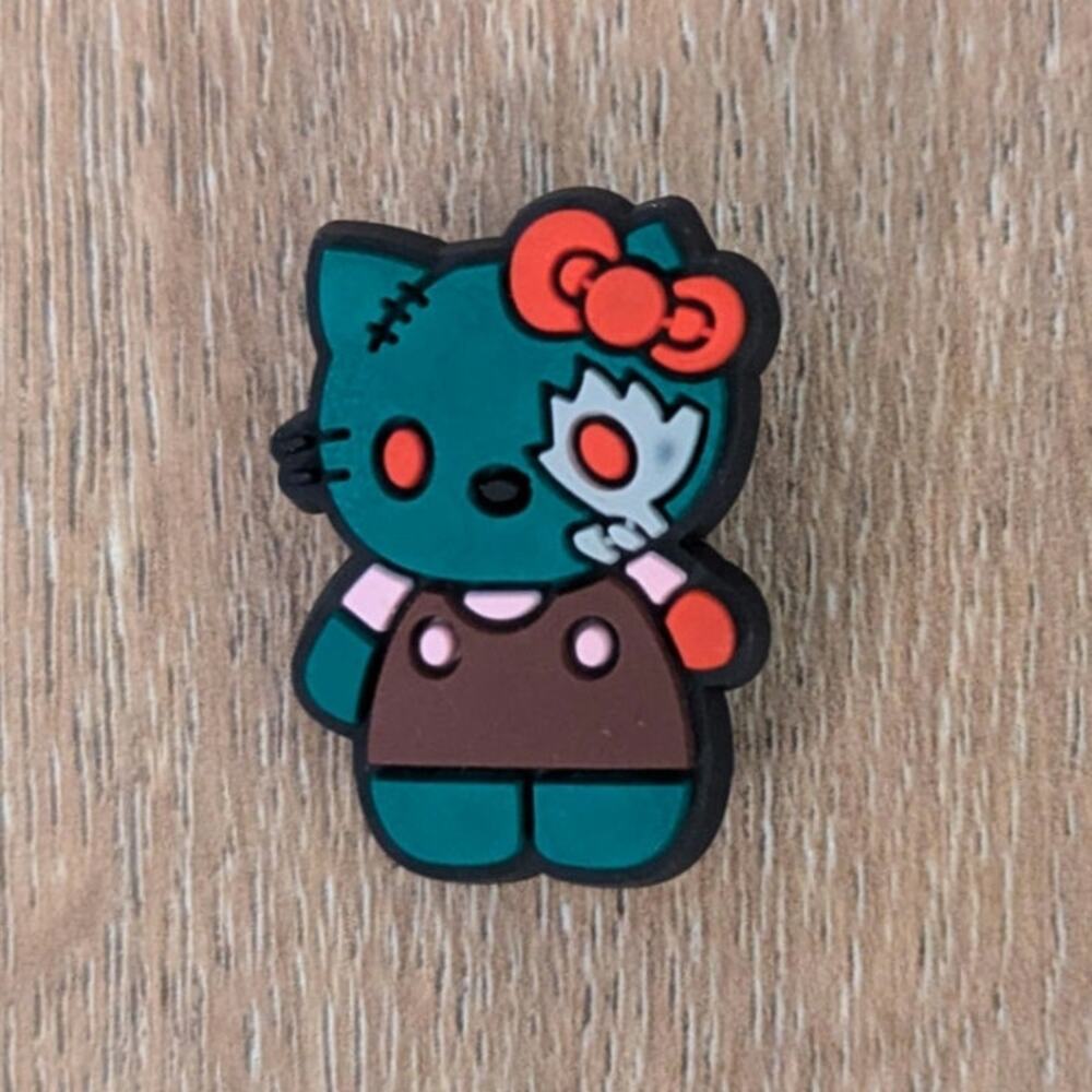 4 for $10 - Mix n Match Hello Kitty Zombie Outbreak Croc Charm Jibbitz Halloween